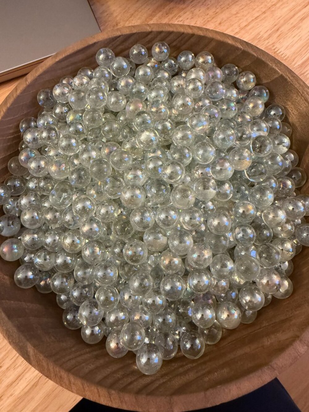 Clear Round Glass Marbles for Crafts Vase & Bowl Filler Wedding & Party Decor